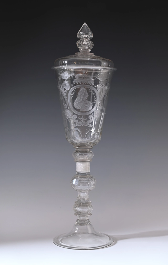 Een extreem groot schroef glas-bokaal - afbeelding 1