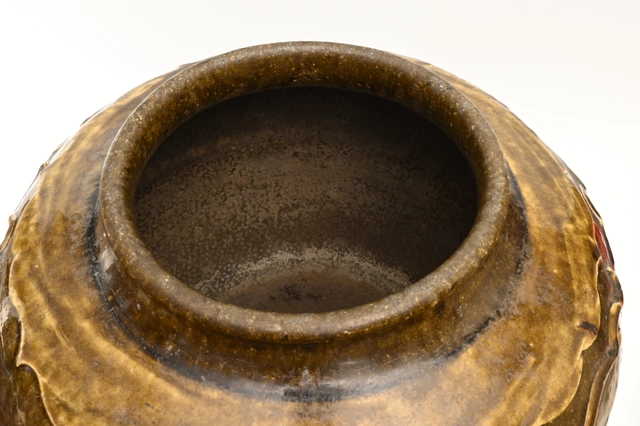 Eine große chinesische braun glasierte Vase - image 9