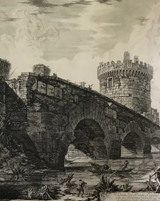 Piranesi: Ponte Lugano - afbeelding 1