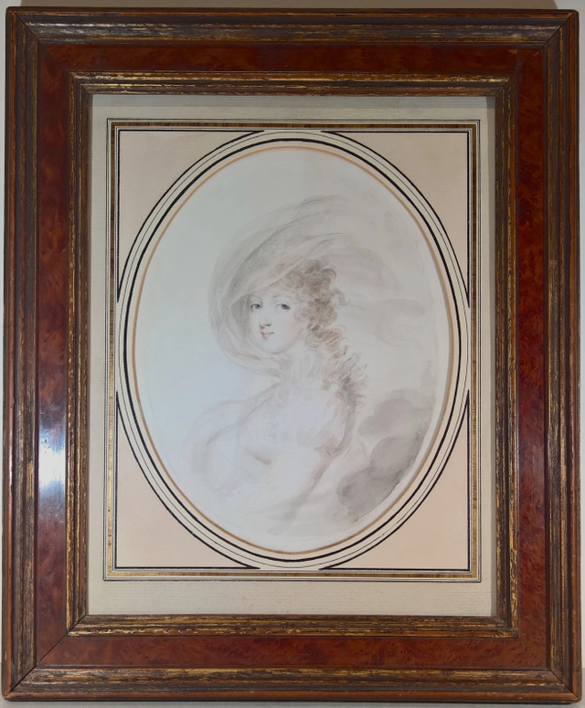 J.B. Isabey: portret van een Prinses van Hessen - afbeelding 4