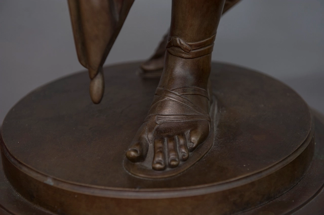 Une paire de bougeoirs adaptée pour l'électricité, vers 1880 - afbeelding 6