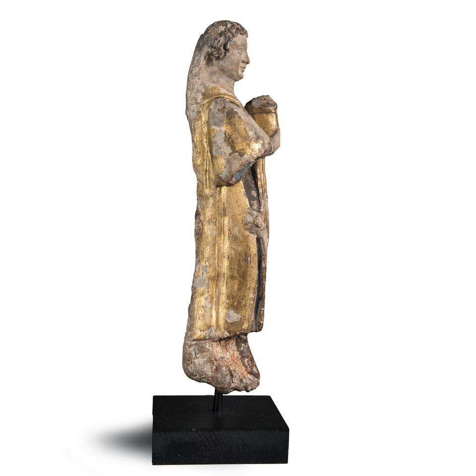Terracotta sculptuur voorstellende Cosmas - afbeelding 3