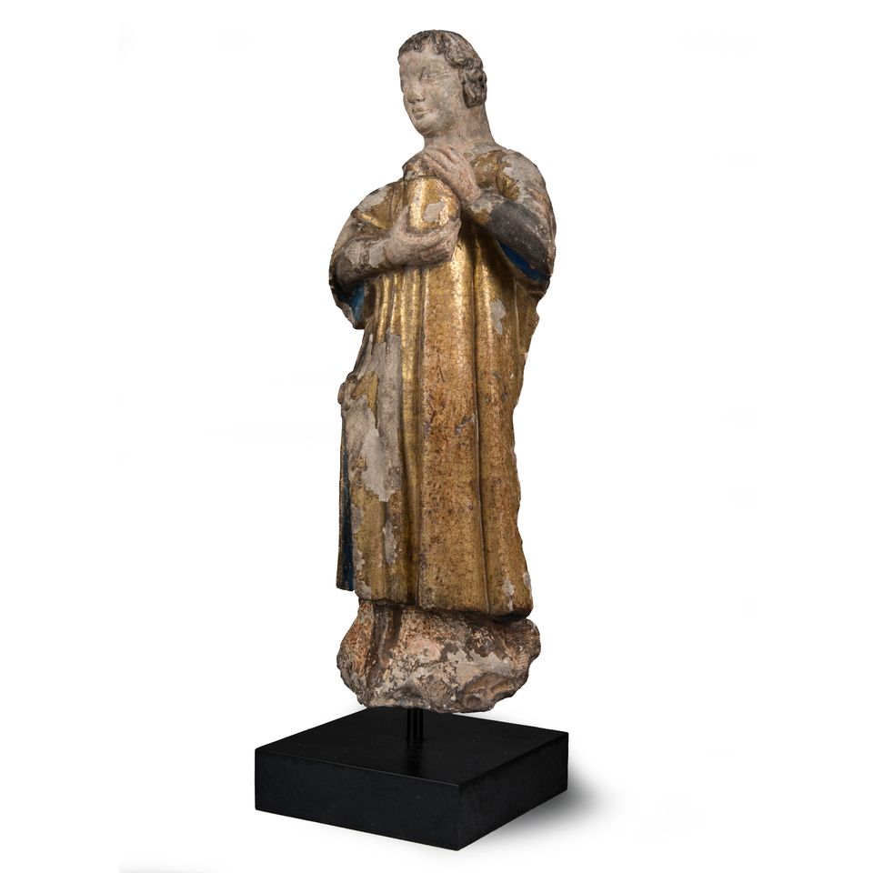 Terracotta sculptuur voorstellende Cosmas - afbeelding 4
