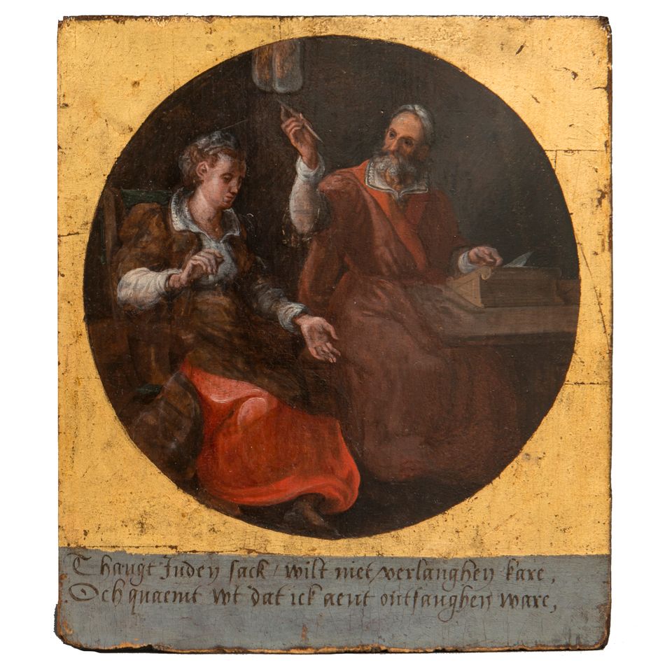 Two panels with obscene expressions - image 2