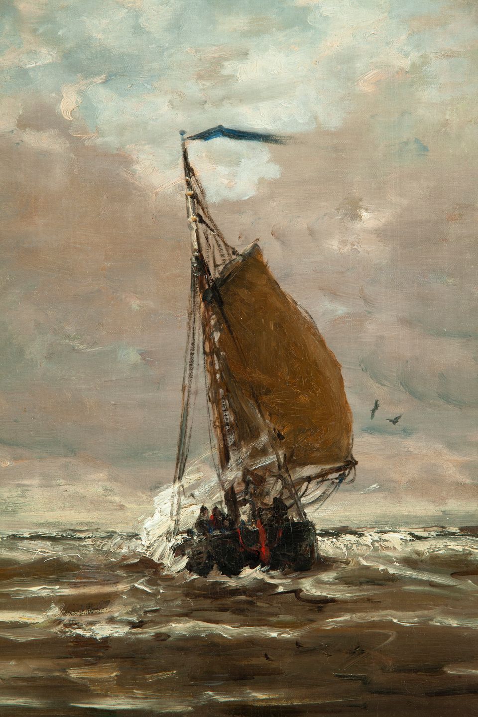 Fishing boats returning home at Scheveningen - afbeelding 4