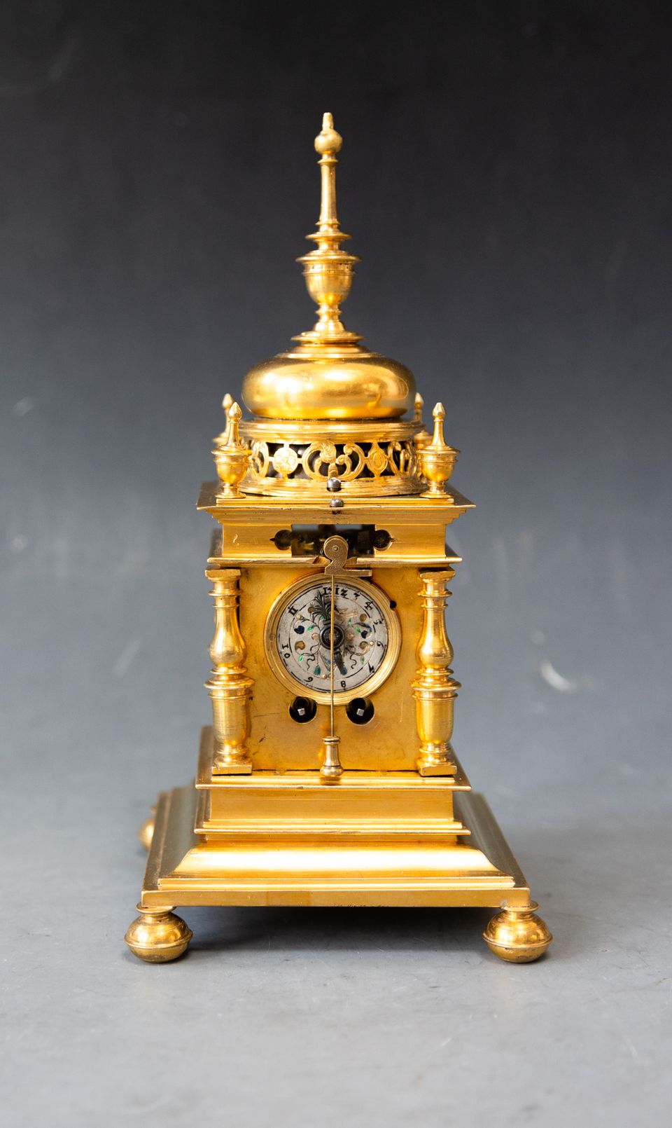 Miniature Türmchenuhr, Germany, probably Augsburg, ca. 1630. - image 3