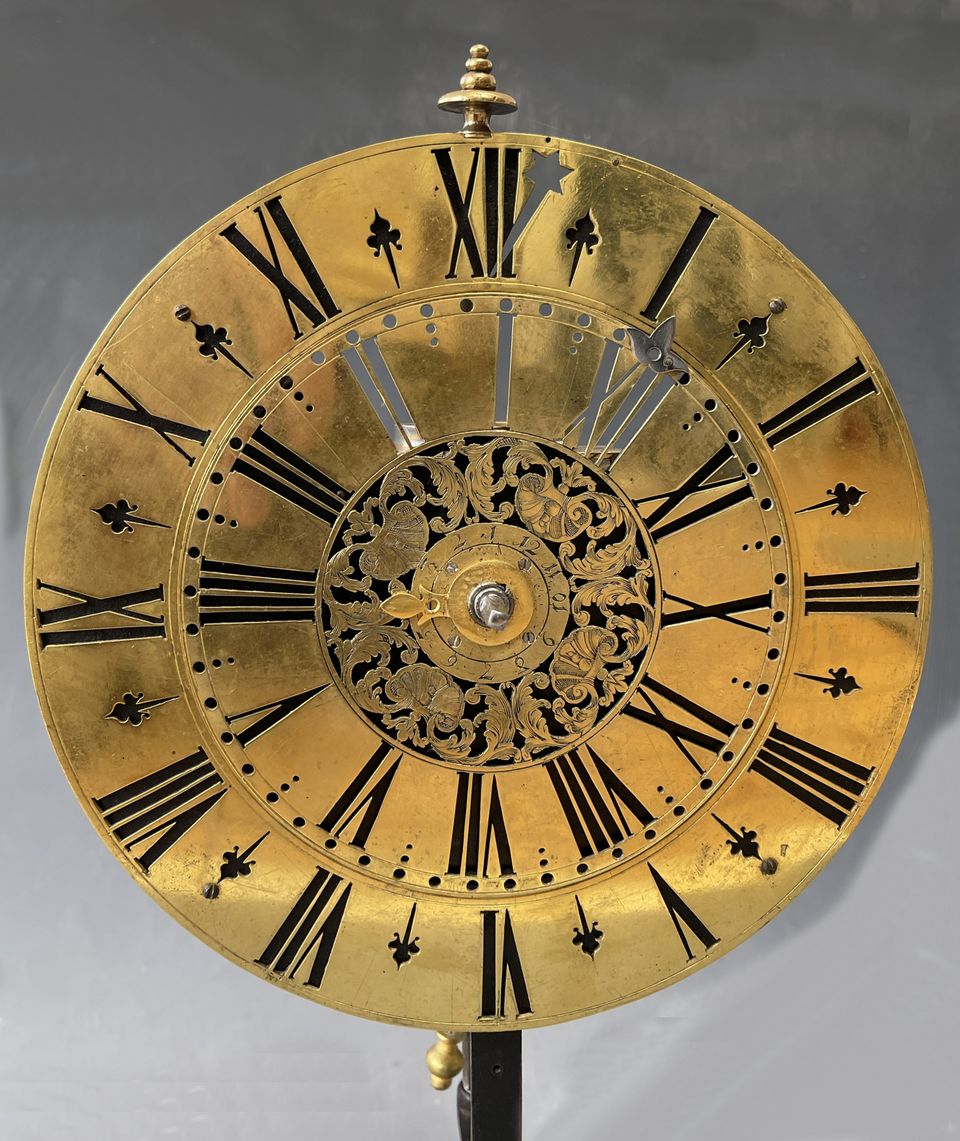 Night clock, alarm, circa 1750, Italian or Austrian. - image 3