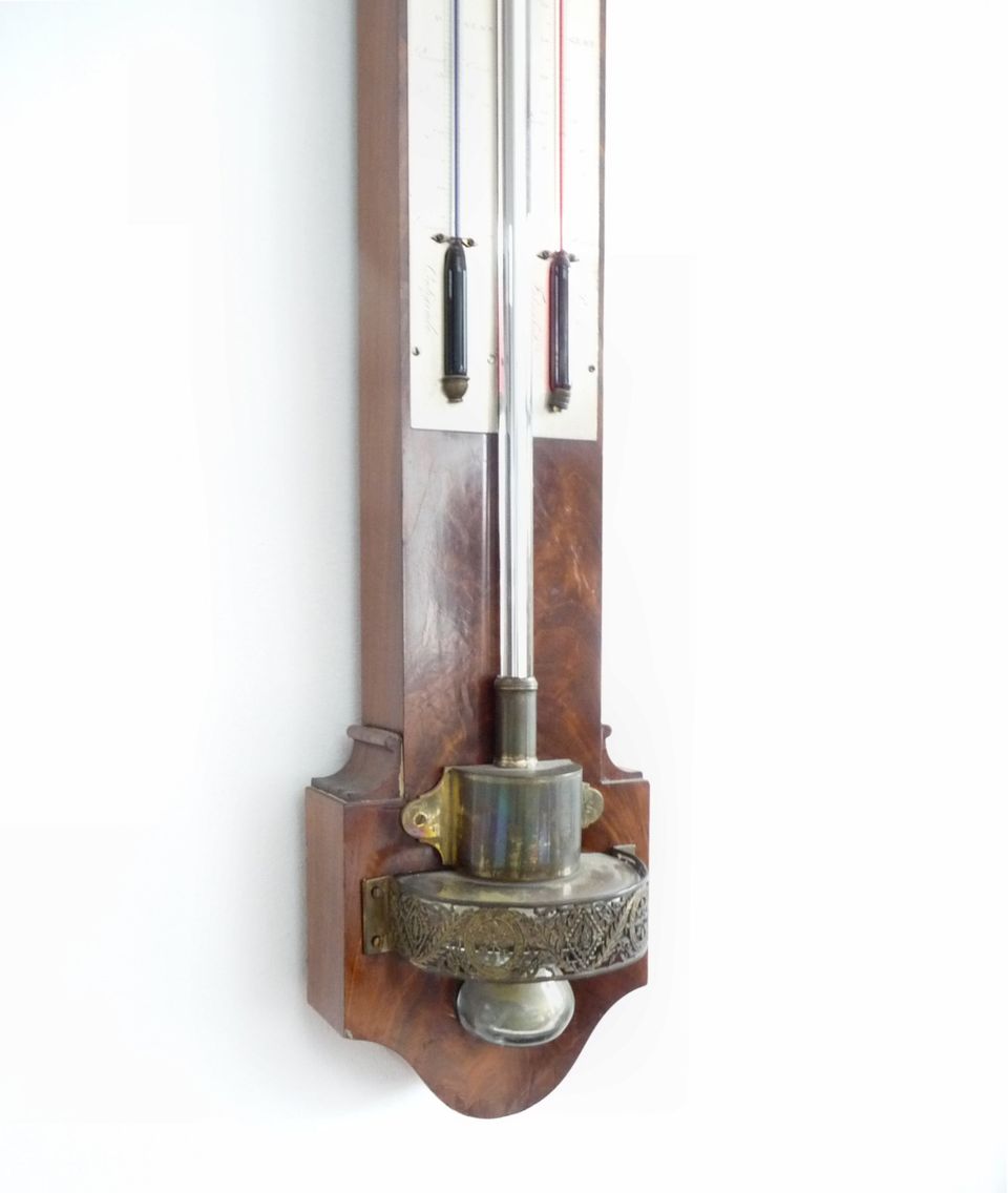 French Stick Barometer circa 1830 signed Vincent CHEVALIER ainé, Paris. - image 2