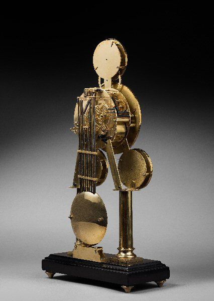 SOLD An important and fine multi-dial skeleton clock by Hubert Sarton à Liège, circa 1810. - image 2