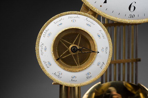 SOLD An important and fine multi-dial skeleton clock by Hubert Sarton à Liège, circa 1810. - image 3