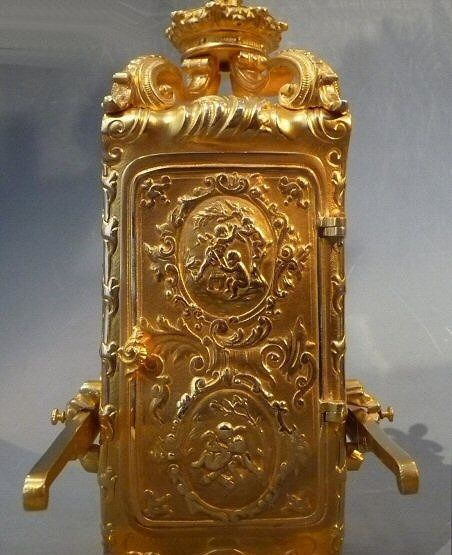 Exclusive gilt bronze portable coach clock, by Lawson & Son, Paris, France circa 1890. - image 6