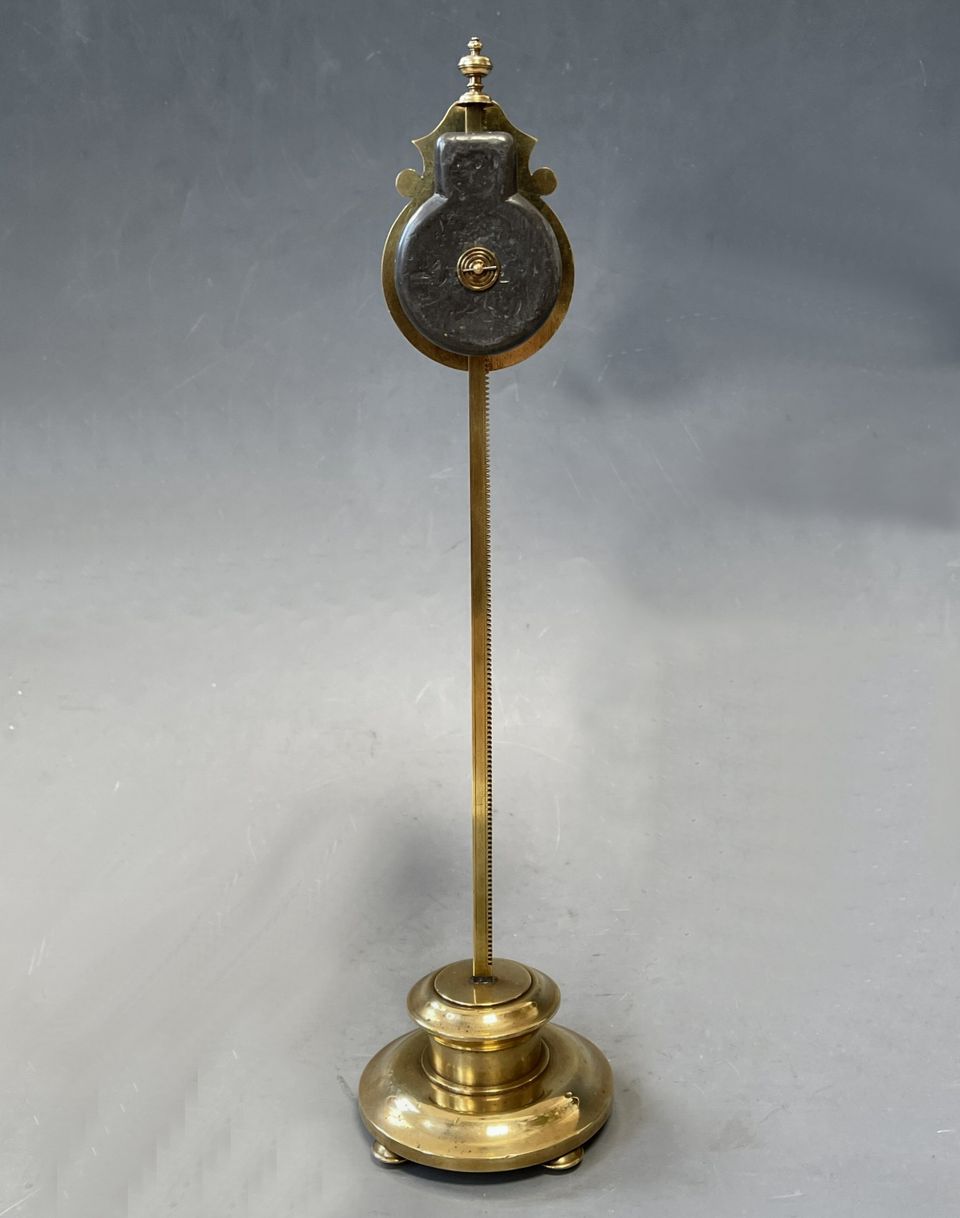 Elegant miniature ‘Zappler’ rackclock made by ‘Osthalder in Wien’ circa 1840 - image 4
