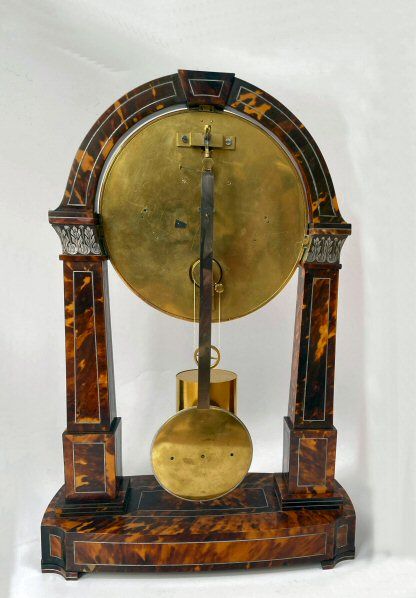 Viennese regulator, 'Mayer & Marenzeller in Wien', no 104, duration 1 month, tortoiseshell case,  ca. 1830-40. - image 2