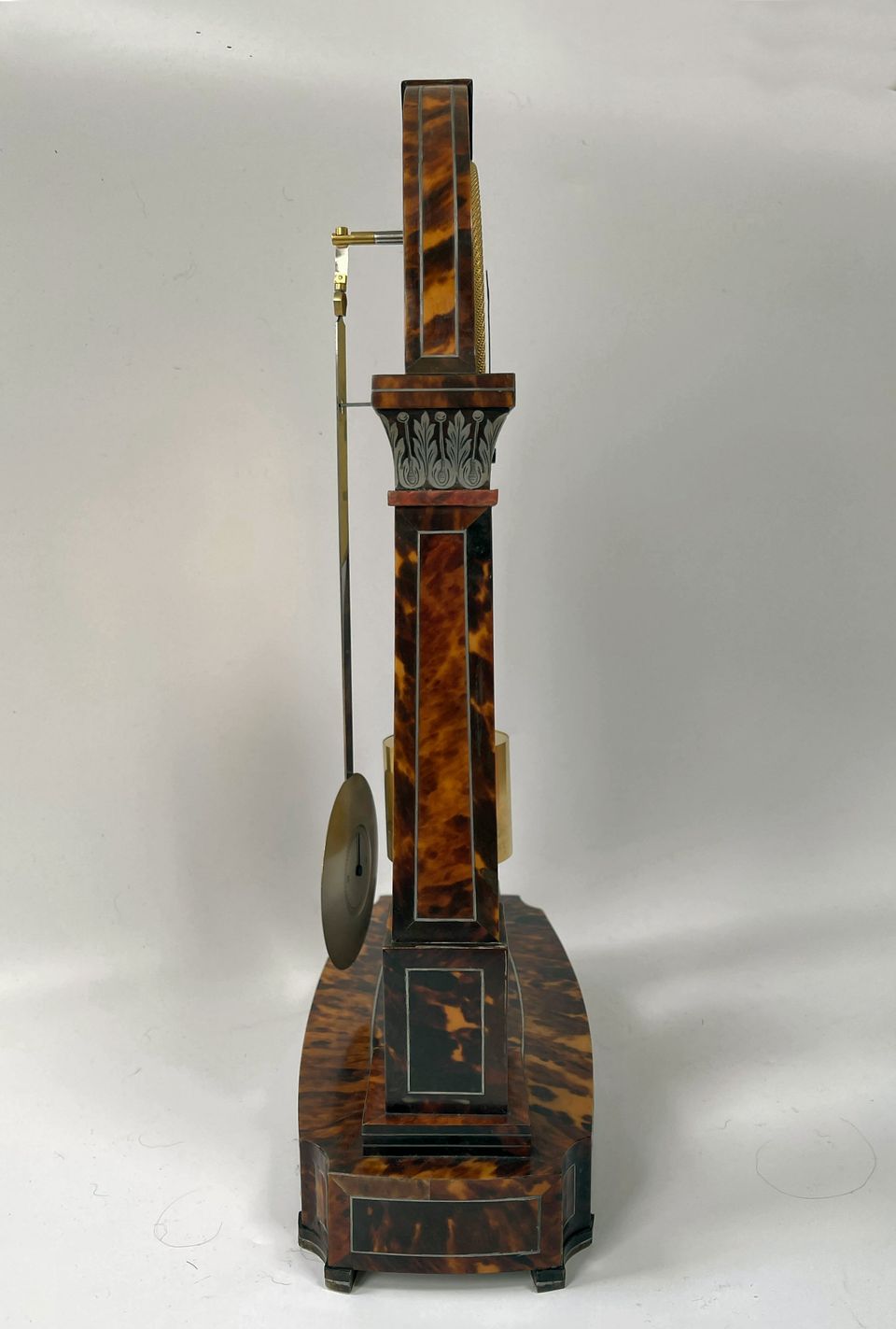 Viennese regulator, 'Mayer & Marenzeller in Wien', no 104, duration 1 month, tortoiseshell case,  ca. 1830-40. - image 3