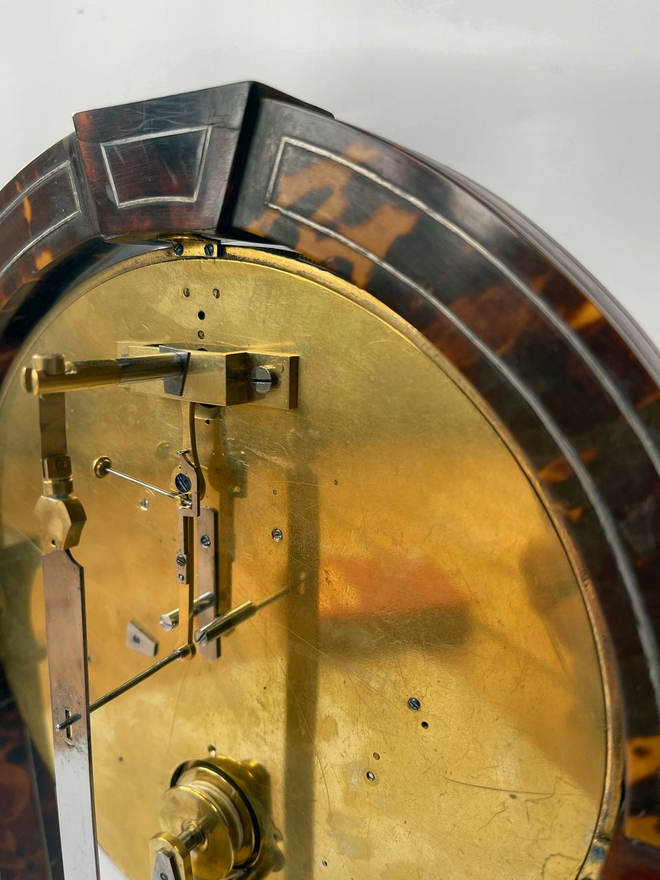 Viennese regulator, 'Mayer & Marenzeller in Wien', no 104, duration 1 month, tortoiseshell case,  ca. 1830-40. - image 5