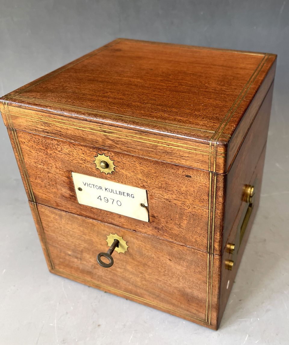 Exclusive marine chronometer, Victor Kullberg, Maker to the Admiralty, London, no 4970, c. 1888. - image 4