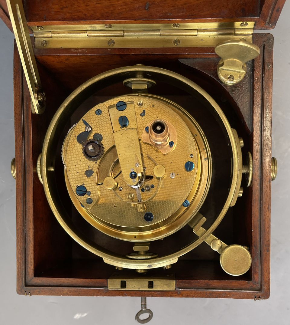 Exclusive marine chronometer, Victor Kullberg, Maker to the Admiralty, London, no 4970, c. 1888. - image 5