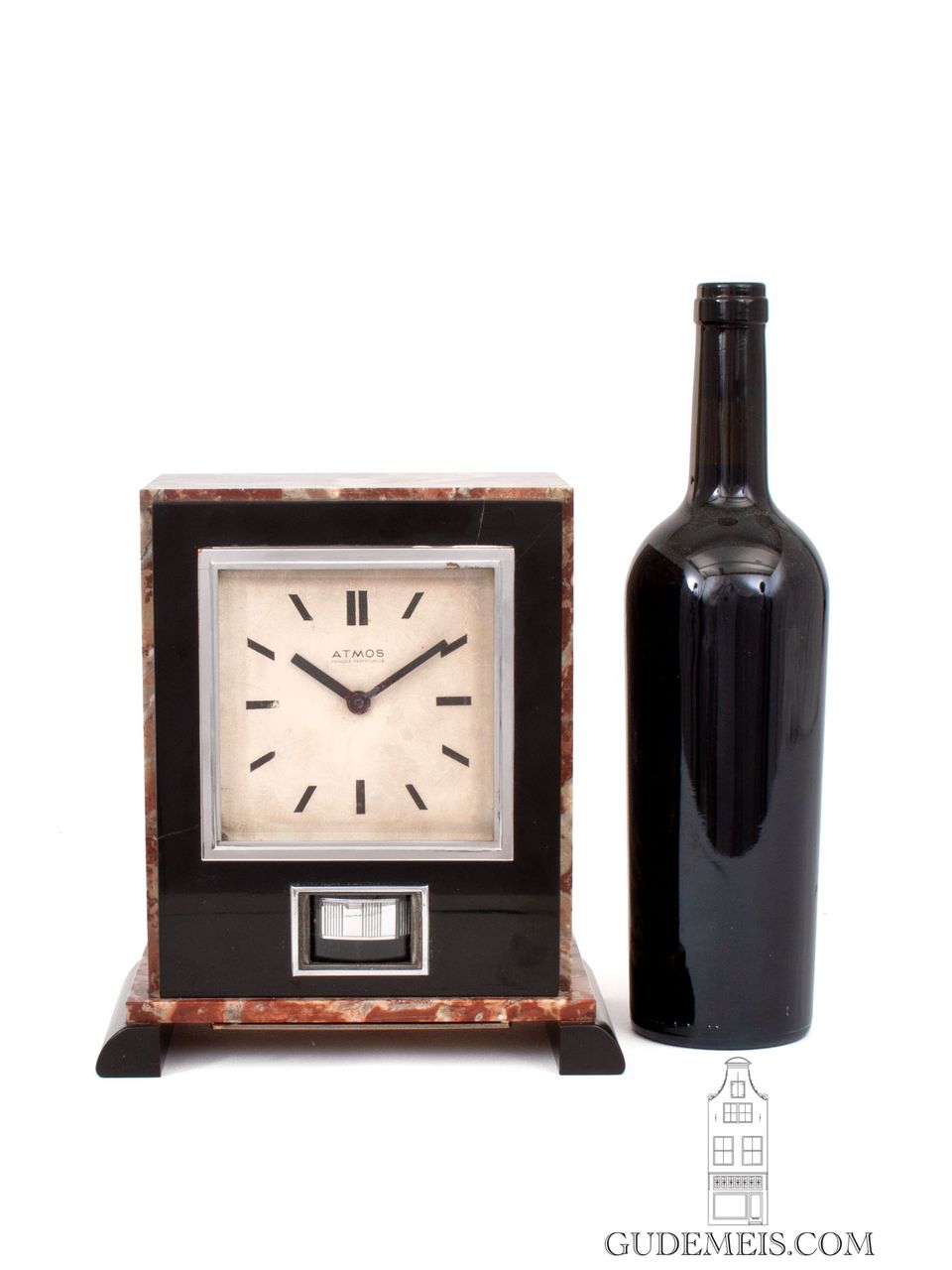 A French Art Deco marble Reutter patent atmos clock, circa 1932 - image 2