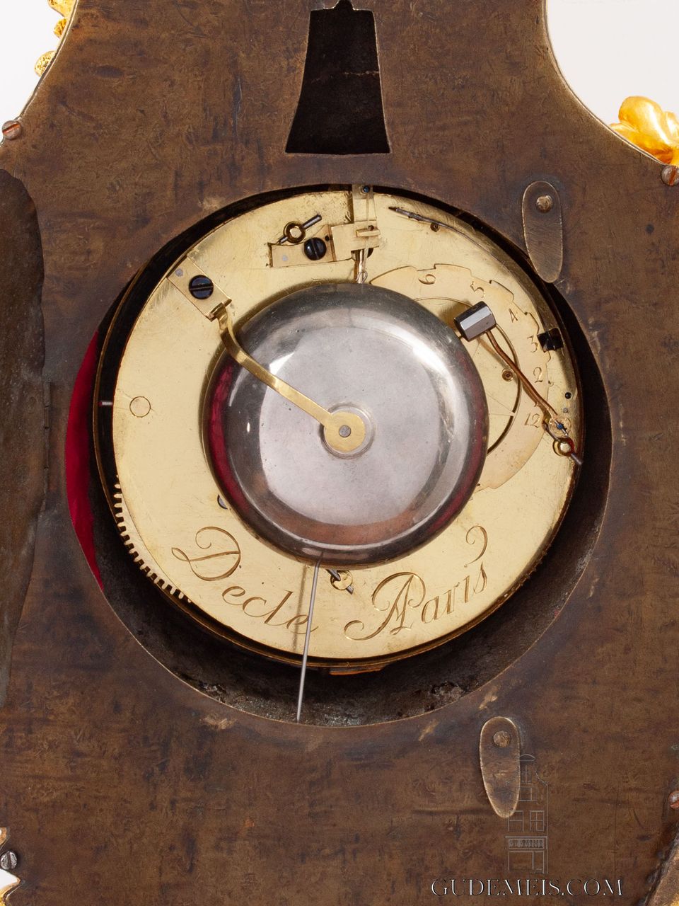 A fine French Louis XV ormolu cartel wall clock, Décle A Paris, 1754 - image 8