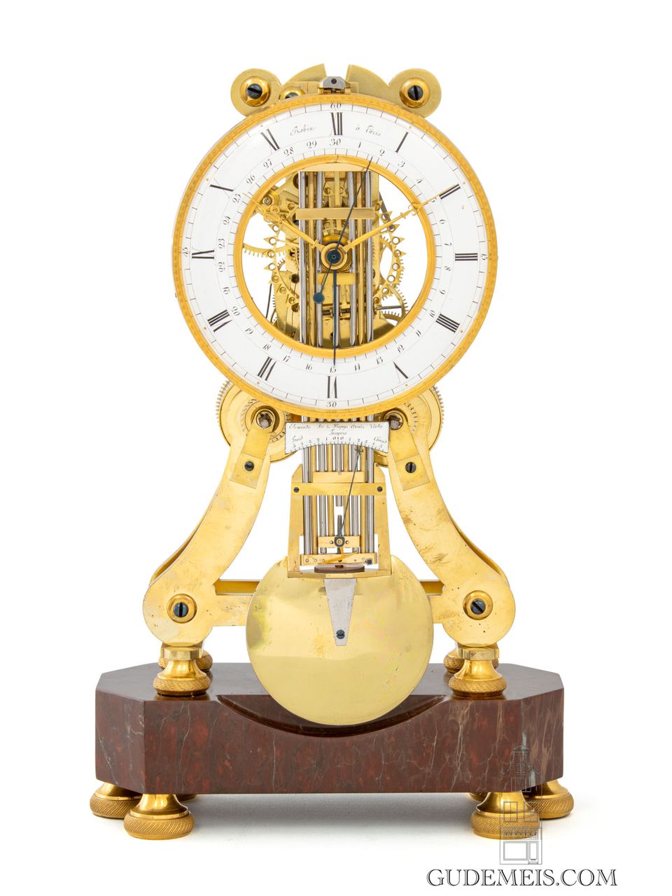 A fine French Directoire skeleton table regulator, Robert Robin, circa 1800 - image 2