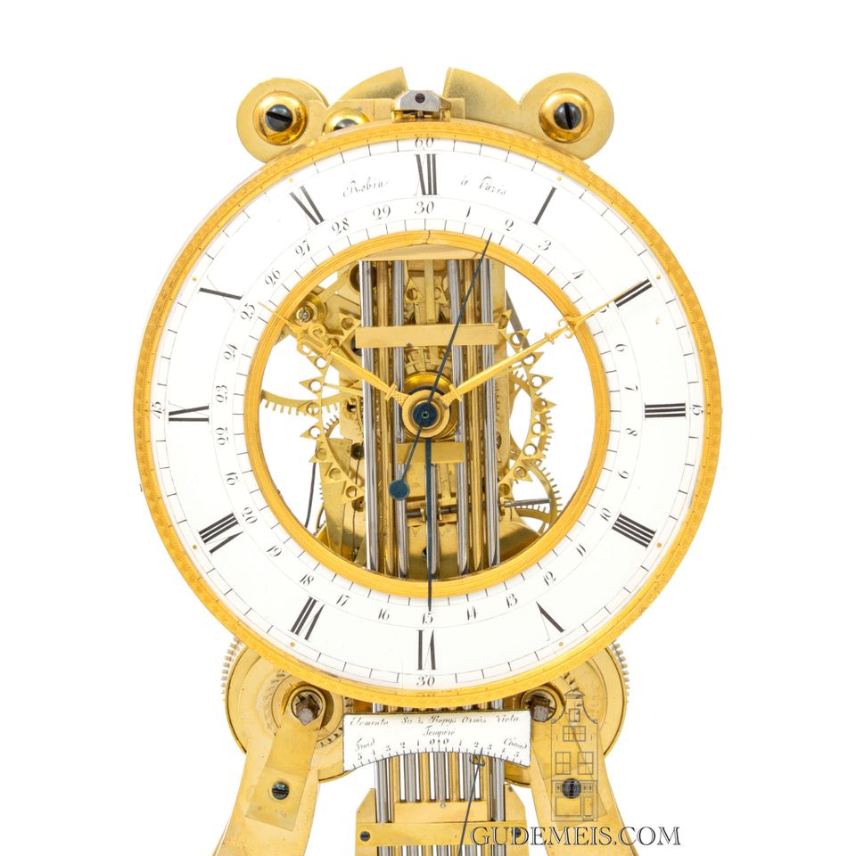 A fine French Directoire skeleton table regulator, Robert Robin, circa 1800 - image 3