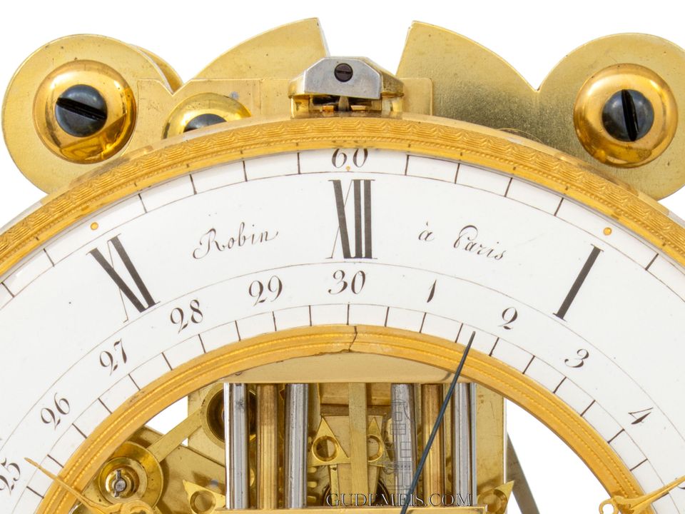 A fine French Directoire skeleton table regulator, Robert Robin, circa 1800 - image 4