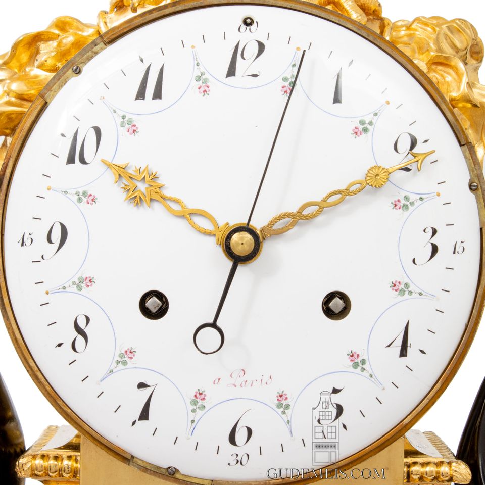 A large French Louis XVI mantel clock study and philosophy, Remond, circa 1790. - image 5