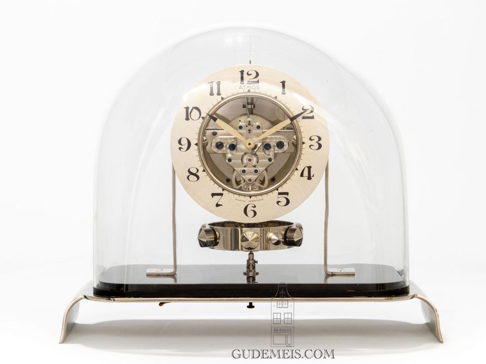 A rare French Art Deco Reutter patent atmos clock, model P01, circa 1935 - image 3