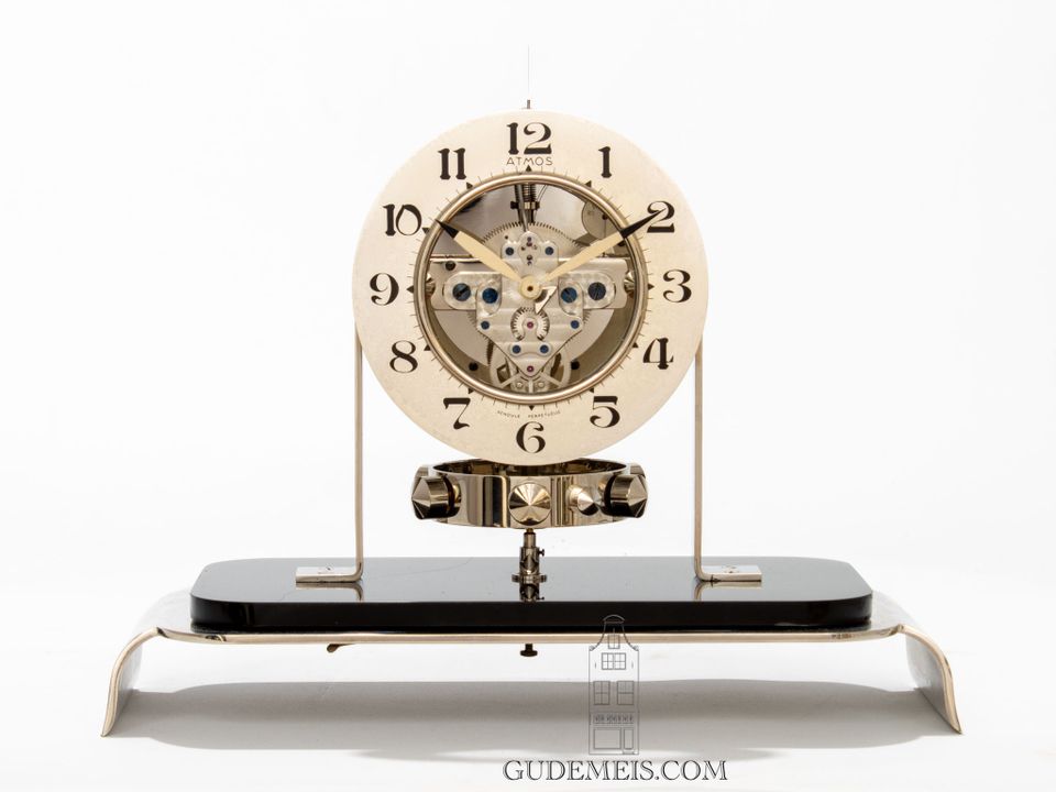 A rare French Art Deco Reutter patent atmos clock, model P01, circa 1935 - image 2