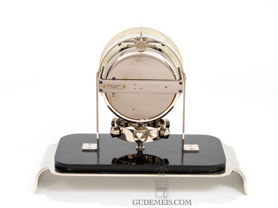 A rare French Art Deco Reutter patent atmos clock, model P01, circa 1935 - image 4
