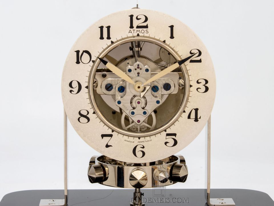 A rare French Art Deco Reutter patent atmos clock, model P01, circa 1935 - image 5