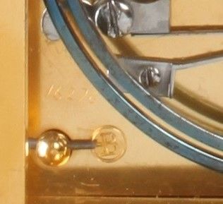 A French gilt brass carriage clock in unusual case, C. Prost, circa 1890. - image 6