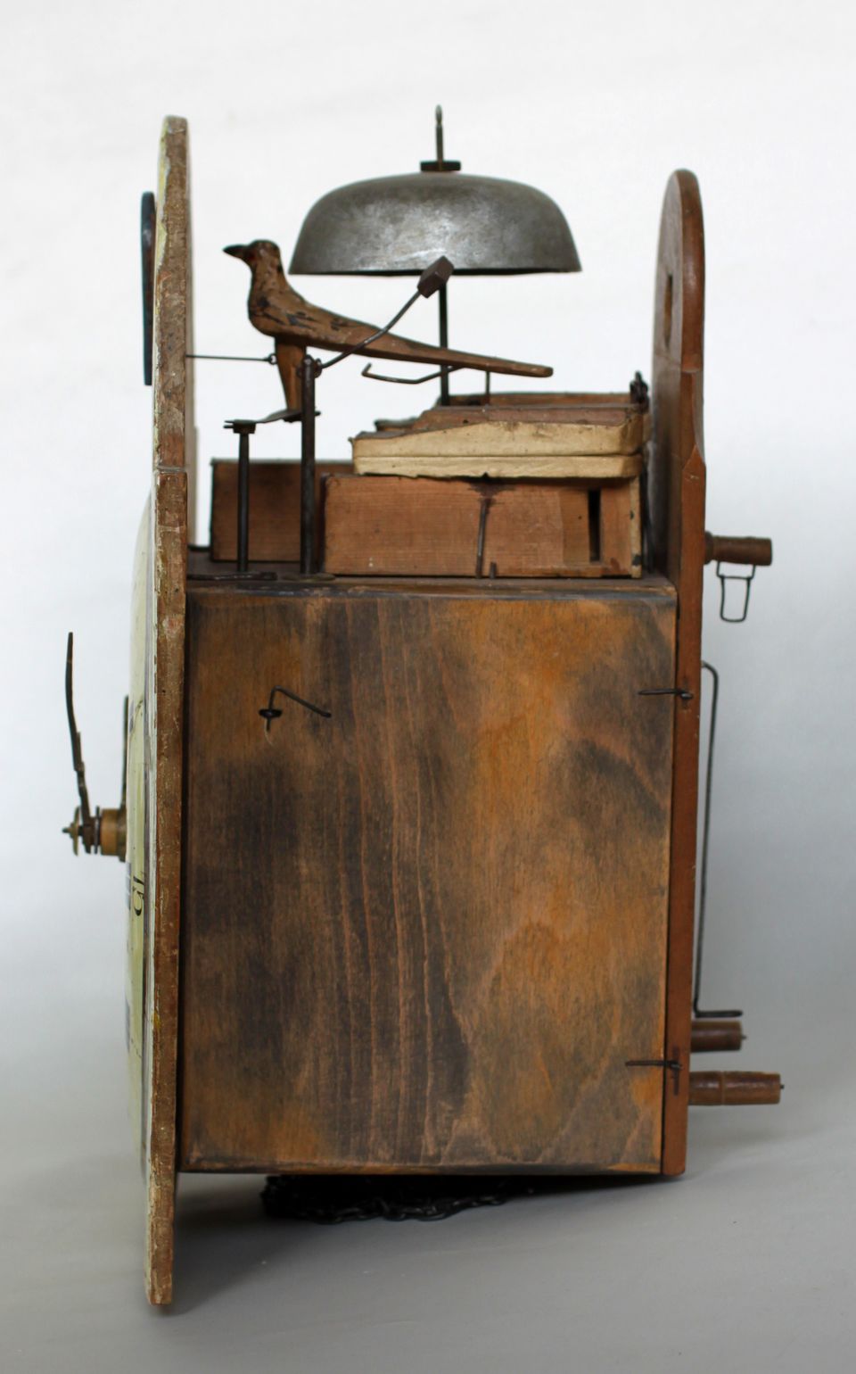 An early German Black Forest polychrome Cuckoo wall clock, circa 1830 - image 5