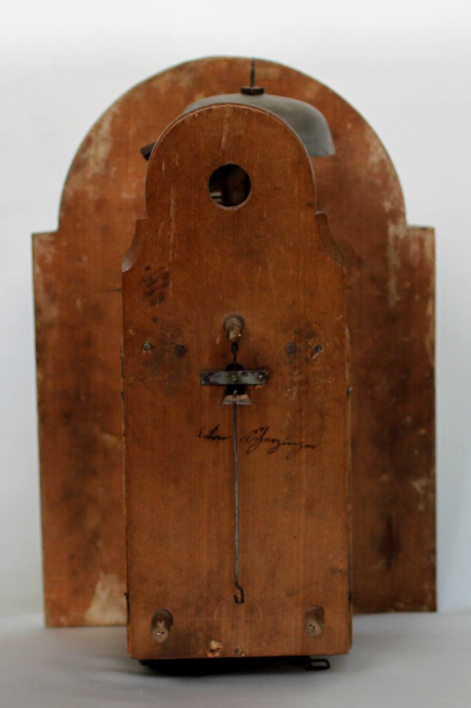 An early German Black Forest polychrome Cuckoo wall clock, circa 1830 - image 8