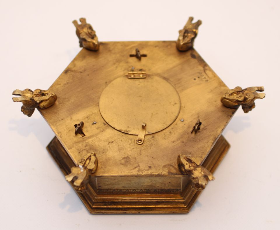 Een fraaie Franse renaissance-stijl mysterieuse, Planchon, circa 1880 - afbeelding 4