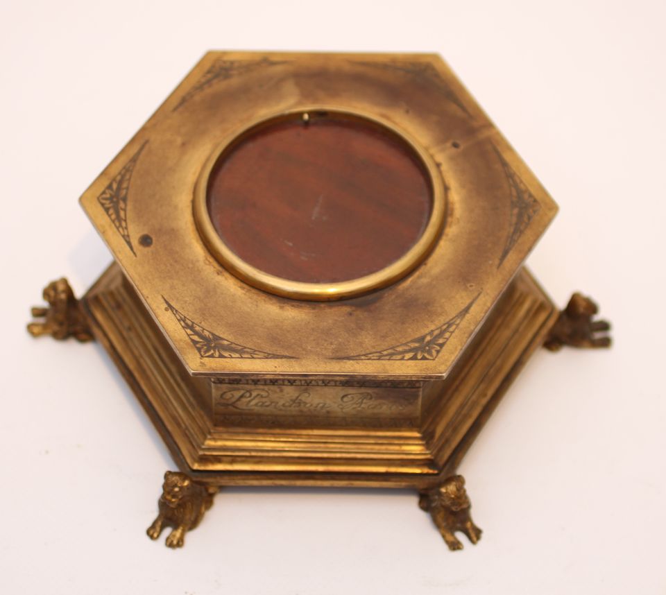 Een fraaie Franse renaissance-stijl mysterieuse, Planchon, circa 1880 - afbeelding 5