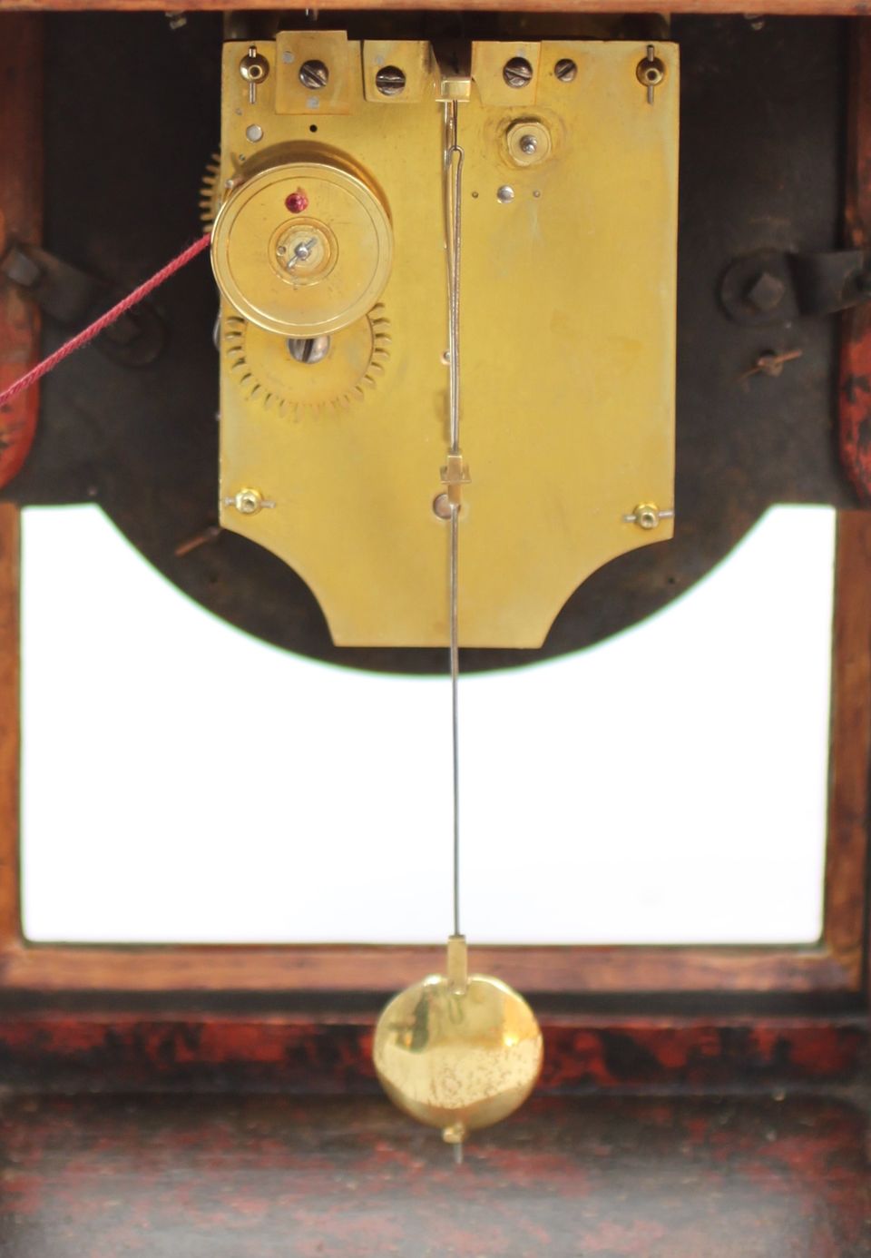 A small Swiss 'Neuchâteloise' alarm wall timepiece, circa 1740 - image 3