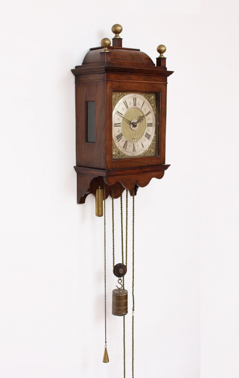 Een Hollands noten Hangend Amsterdammertje, Jacob Hasius, circa 1725 - afbeelding 5