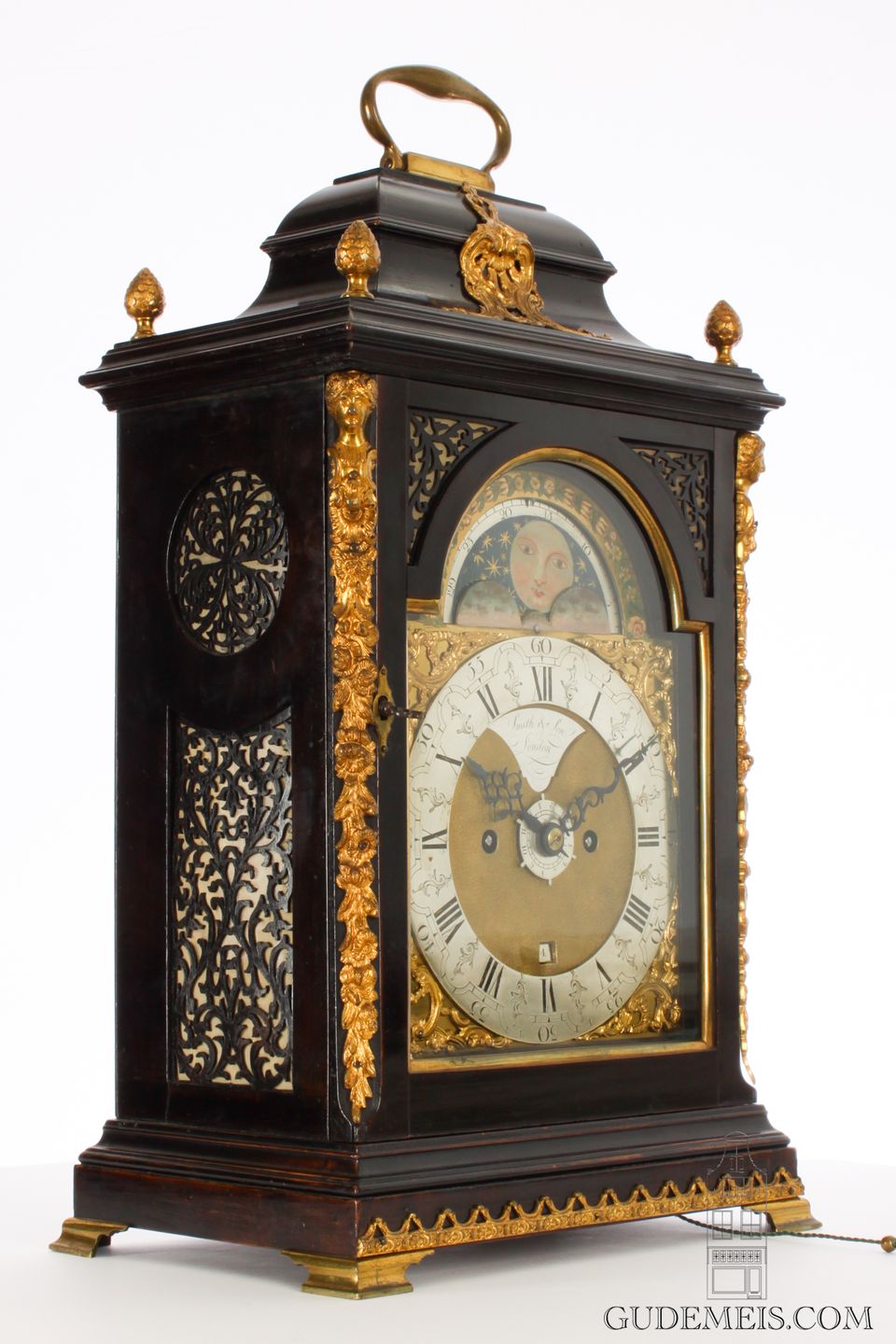 An English table cock with date and moonphase for the Dutch market, Smith & Son, circa 1770 - image 2