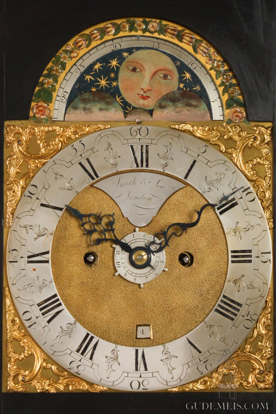 An English table cock with date and moonphase for the Dutch market, Smith & Son, circa 1770 - image 3