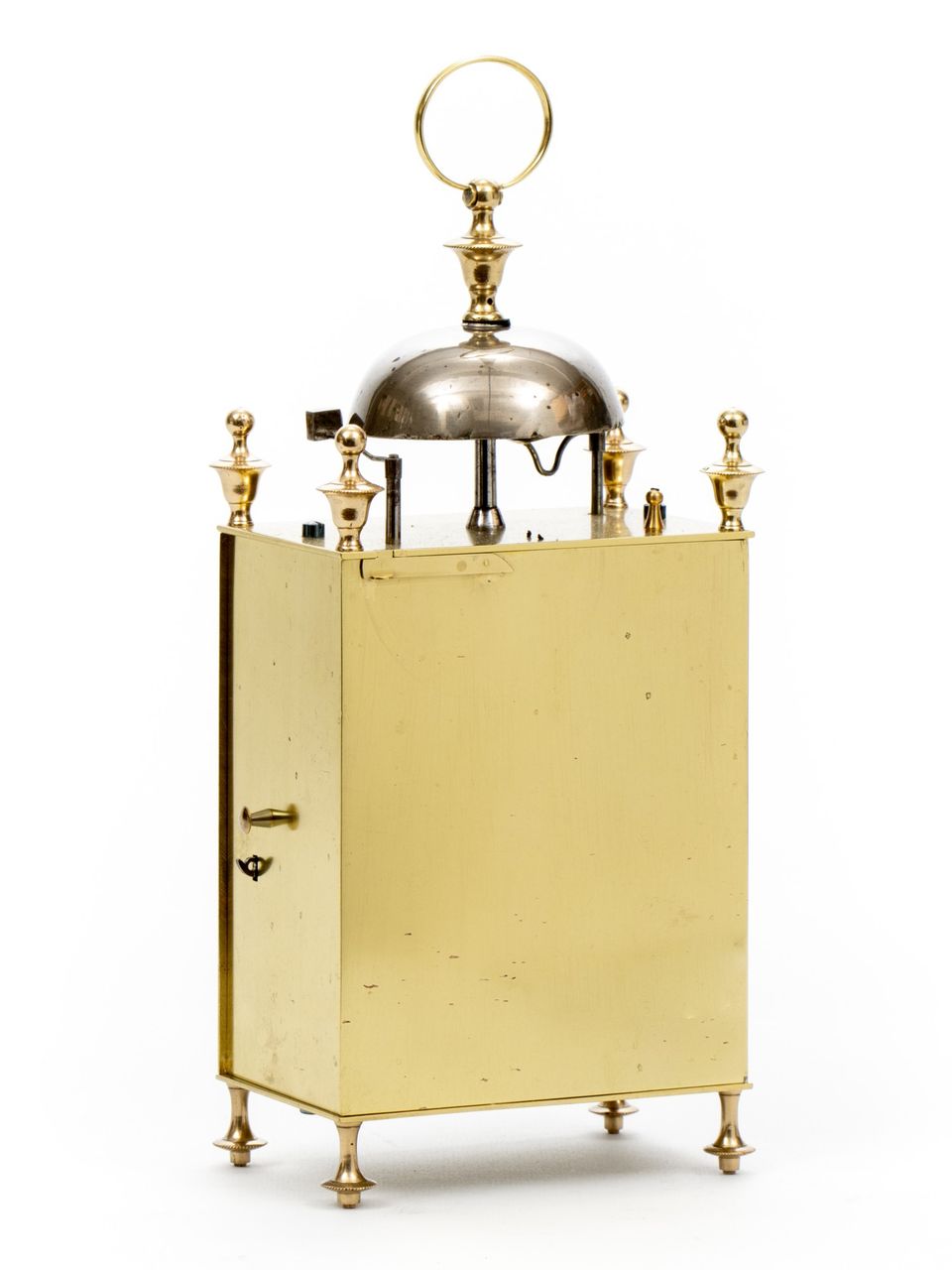 Eine französische Messing-'Capucine'-Reiseuhr mit Schlagwerk, Repetition und Wecker, ca. 1790. - image 3