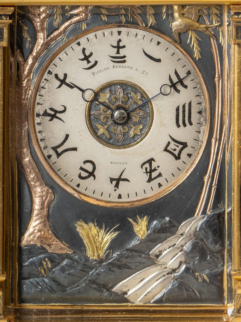 Eine seltene französische Chinoiserie-Reiseuhr mit Grande Sonnerie-Schlagwerk, ca. 1880. - image 3