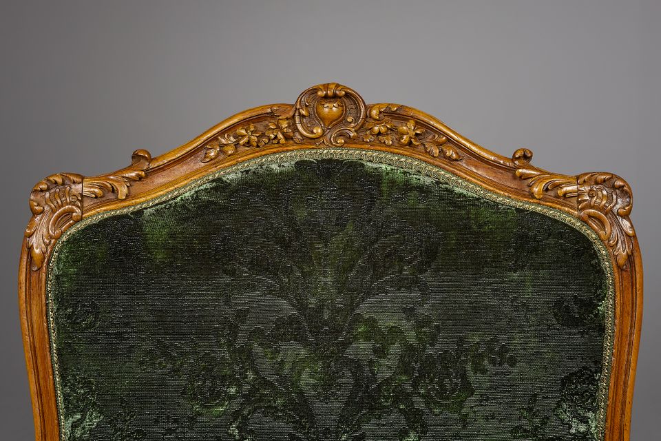 Ensemble of six Louis XV fauteuils à la Reine - image 4