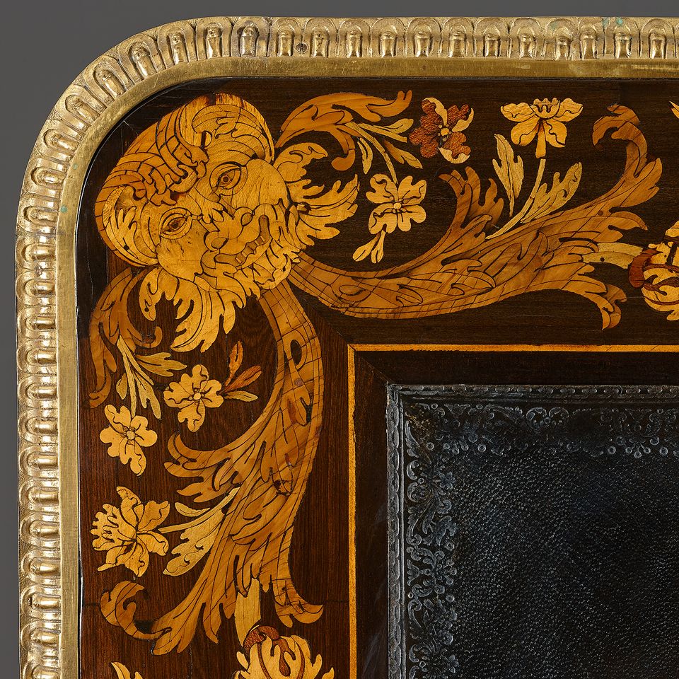 French Louis XIV bureau plat, attributed to Renaud Gaudron - image 6