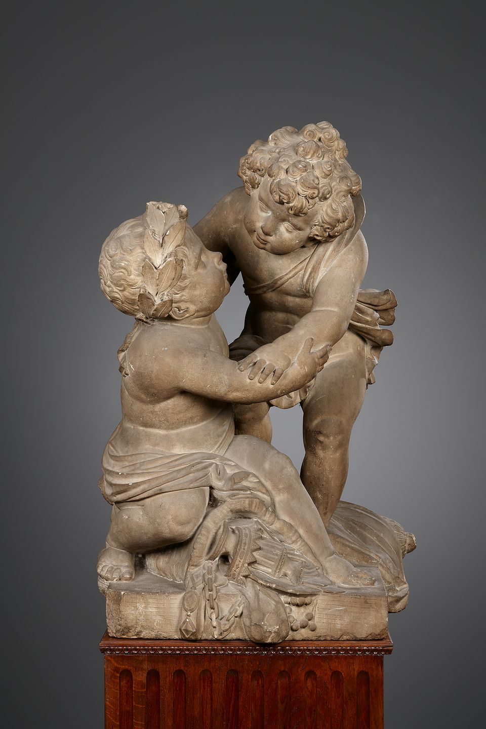 Jan Claudius de Cock, Four sandstone statues, an Allegory of the Peace of Utrecht - image 5