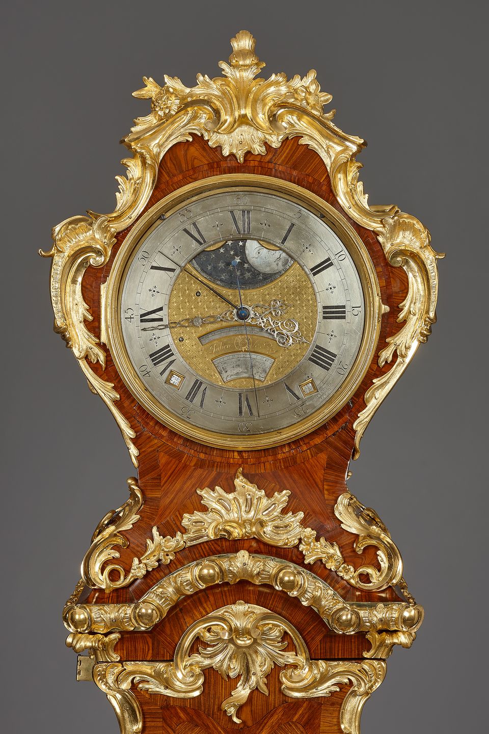 French Louis XV regulator longcase clock with equation,  Julien Le Roy - image 3