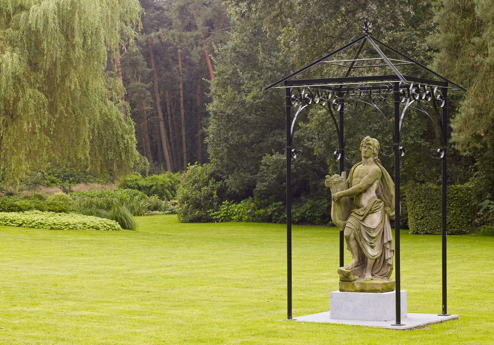 Dutch Garden Sculpture representing Apollo Musagetes - image 2