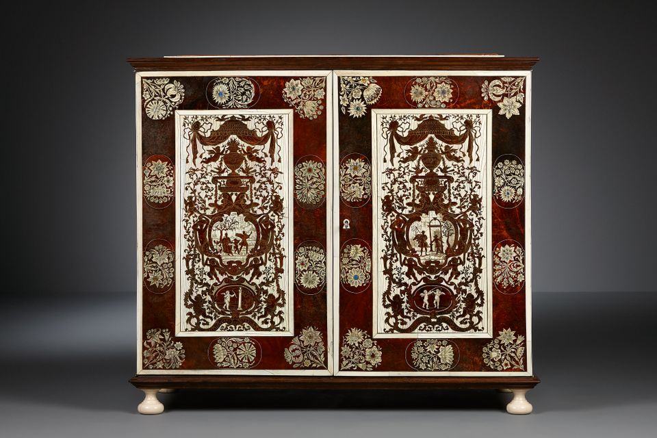 Joachim Tielke (Königsberg 1641- 1719 Hamburg)  A showpiece cabinet - image 2