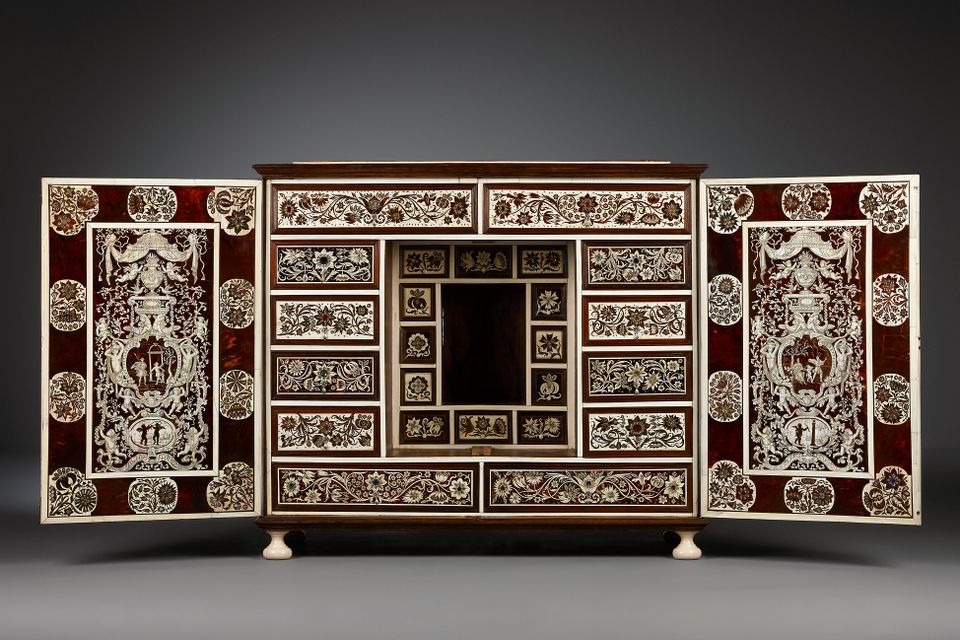 Joachim Tielke (Königsberg 1641- 1719 Hamburg)  A showpiece cabinet - image 3