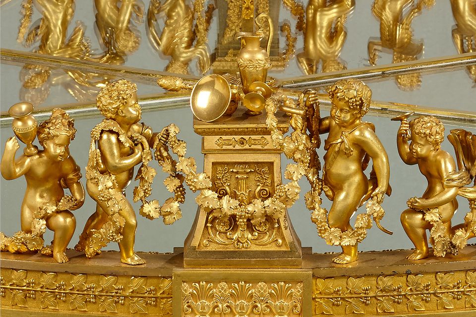 Grote Empire Surtout de Table, toegeschreven aan Pierre-Philippe Thomire - afbeelding 3